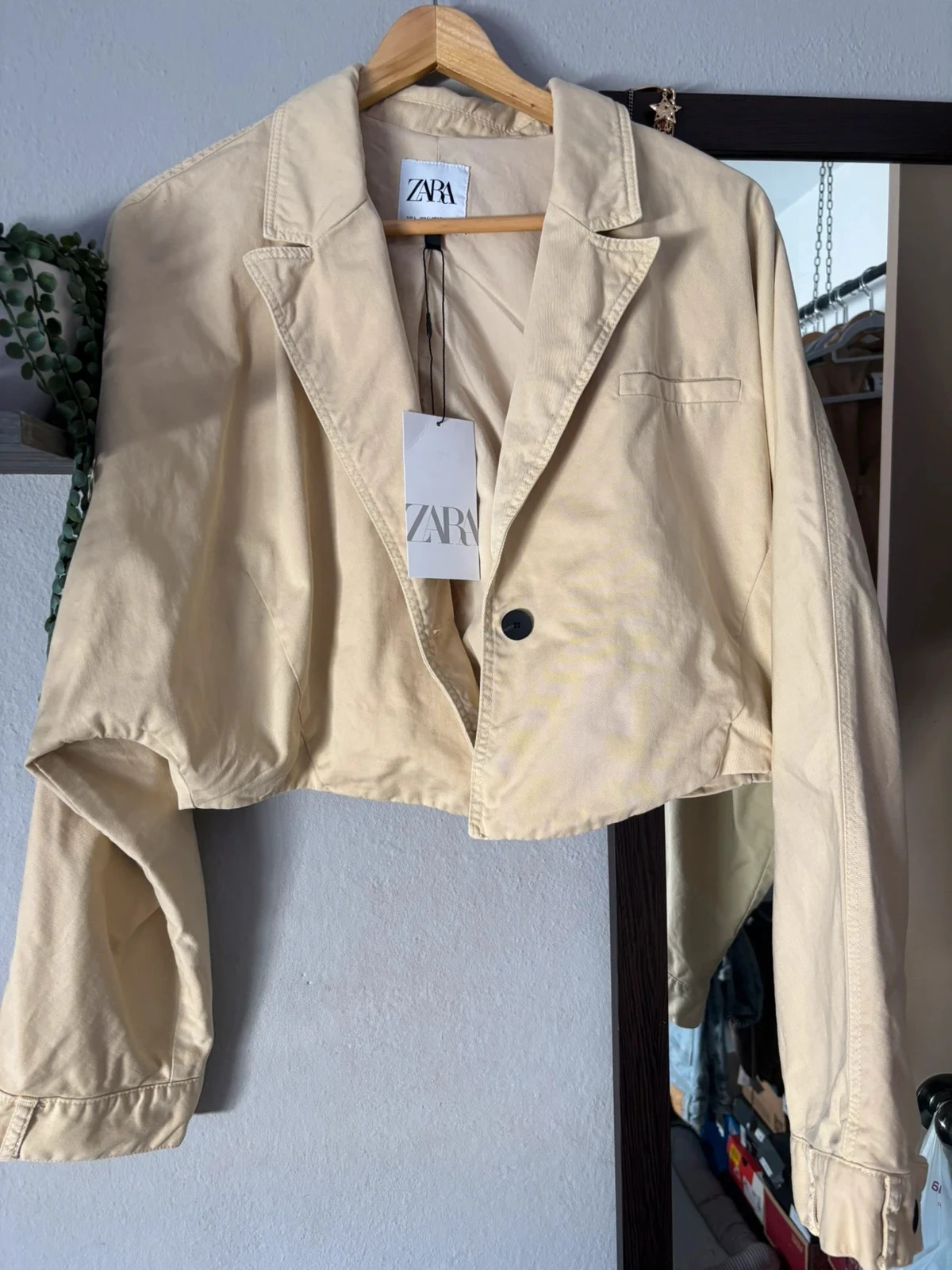 Zara crop blazer – photo 8
